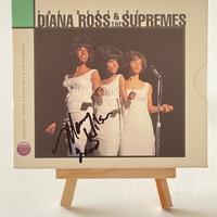 Diana Ross & The Supremes - The best of CD. Signed by Mary Wilson on box cover and Diana Ross and Mary Wilson on CD booklet