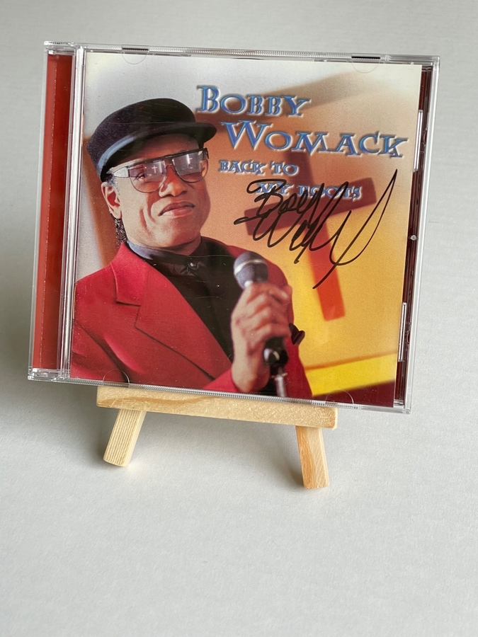 Bobby Womack - Back to my roots CD. Signed by Bobby Womack
