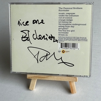 The Chemical Brothers - Surrender CD. Signed by Ed Simons and Tom Rowlands