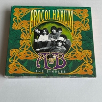 Procol Harum - A&B The Singles CD. Signed by Gary Brooker and Keith Reid
