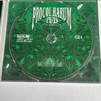 Procol Harum - A&B The Singles CD. Signed by Gary Brooker and Keith Reid