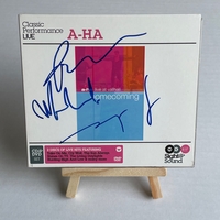 A-HA - Classic Performance Live CD. Signed by Morton Harket, Magne Furuholmen and Paul Waaktaar-Savoy