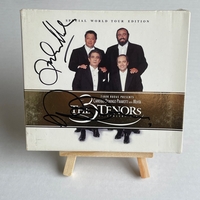 The 3 Tenors - Special World Tour Edition. Signed on Box cover by Placido Domingo and Zubi Mehta.