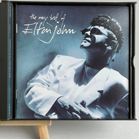 Elton John - The Very Best of CD. Signed by Elton John, personalised to Nigel