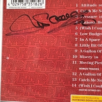 The Kinks - Low Budget CD. Signed by Mick Avory