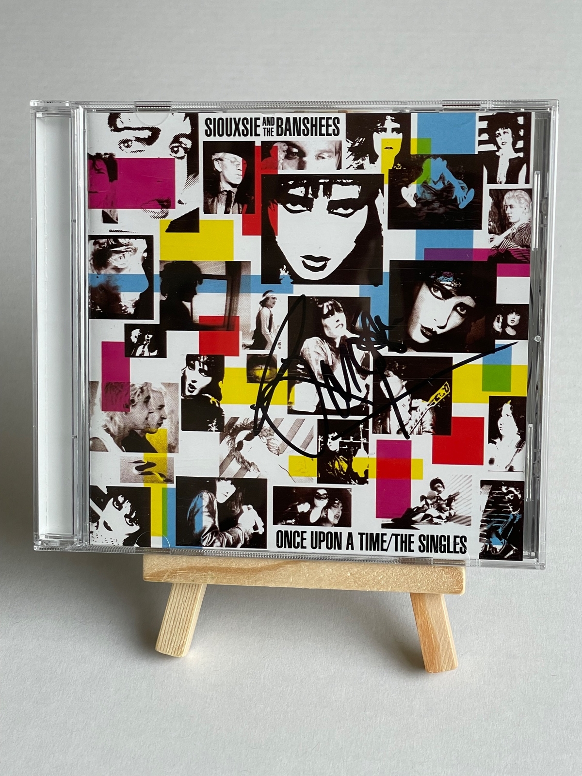 Siouxsie and the Banshees - Once Upon A Time CD. Signed by Siouxsie Sioux