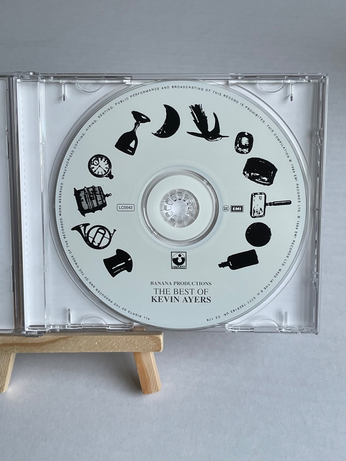 Kevin Ayers - The Best Of CD. Signed by Kevin Ayers