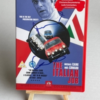 The Italian Job DVD. Signed by Michael Caine