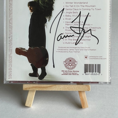 James Taylor - James Taylor at Christmas CD. Signed by James Taylor