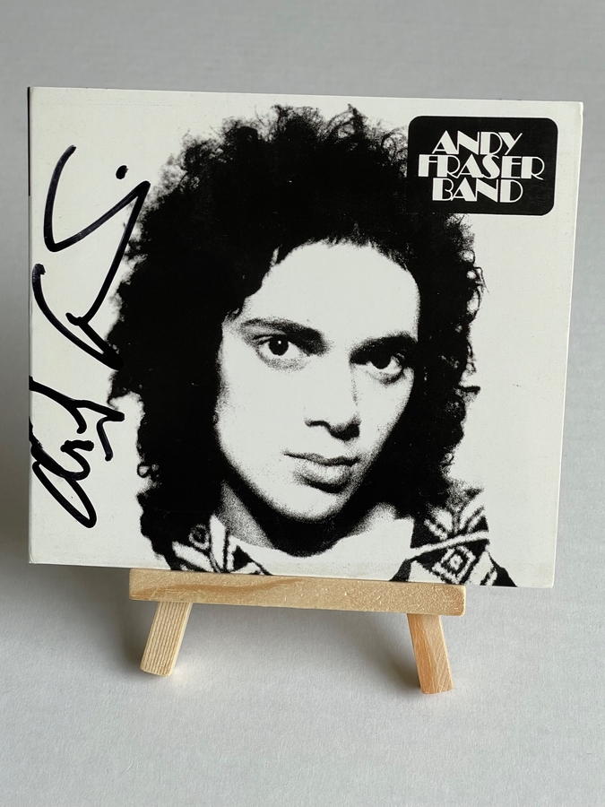 Andy Fraser Band - Repertoire CD. Signed by Andy Fraser