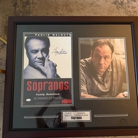 James Gandolfini signed item