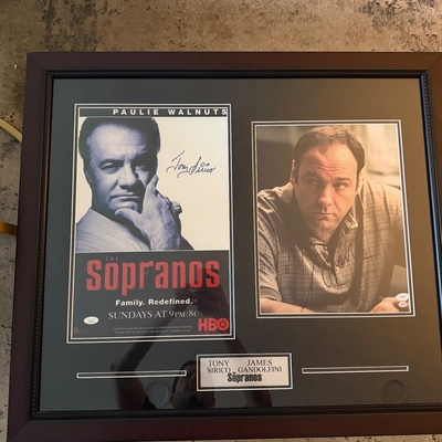 James Gandolfini signed item