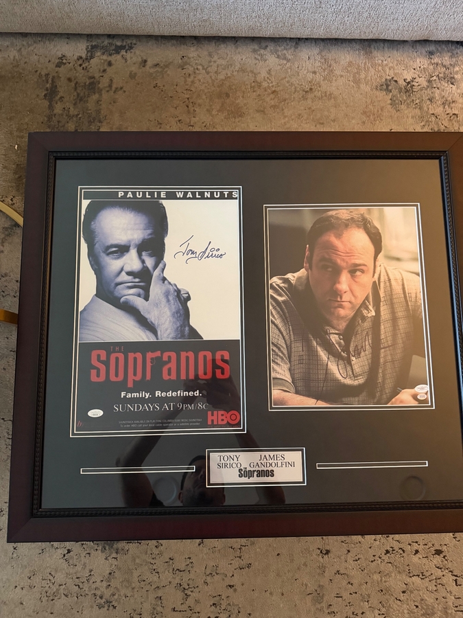 James Gandolfini signed item