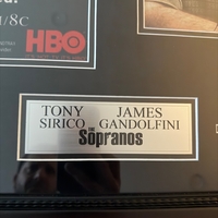 James Gandolfini signed item