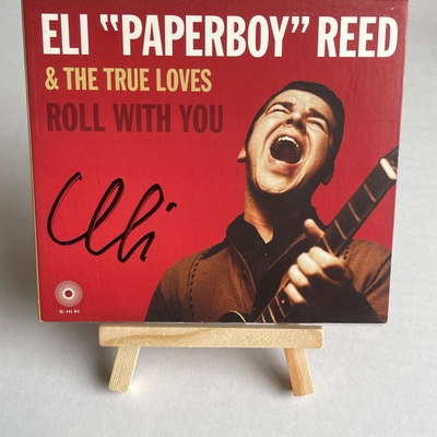 Eli “Paperboy” Reed and The True Loves - Roll With You CD. Signed by Eli Reed