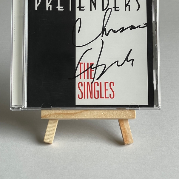 Pretenders - The Singles CD. Signed by Christie Hynde