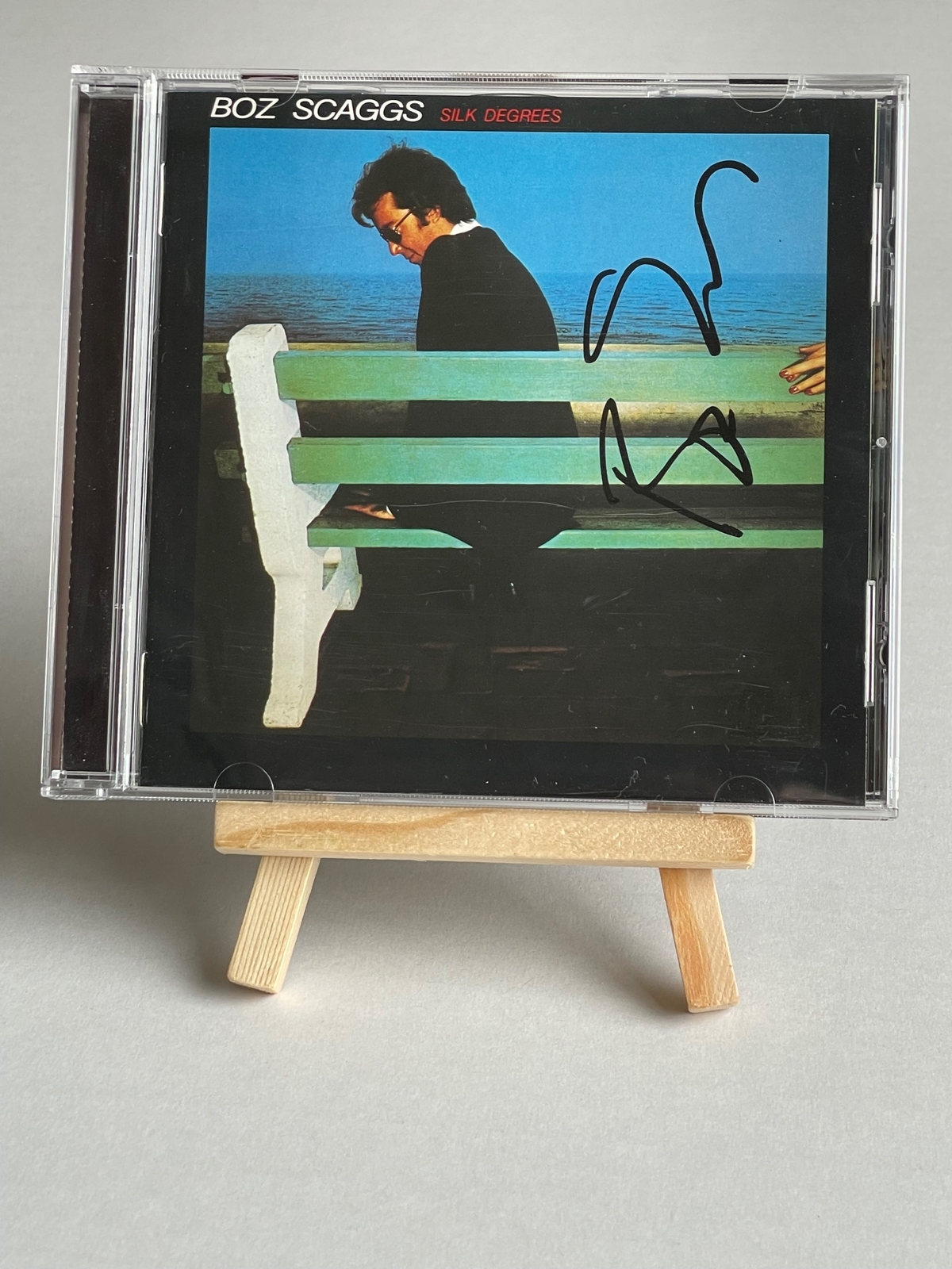 Boz Scaggs - Silk Degrees Cd. Signed by Boz Scaggs