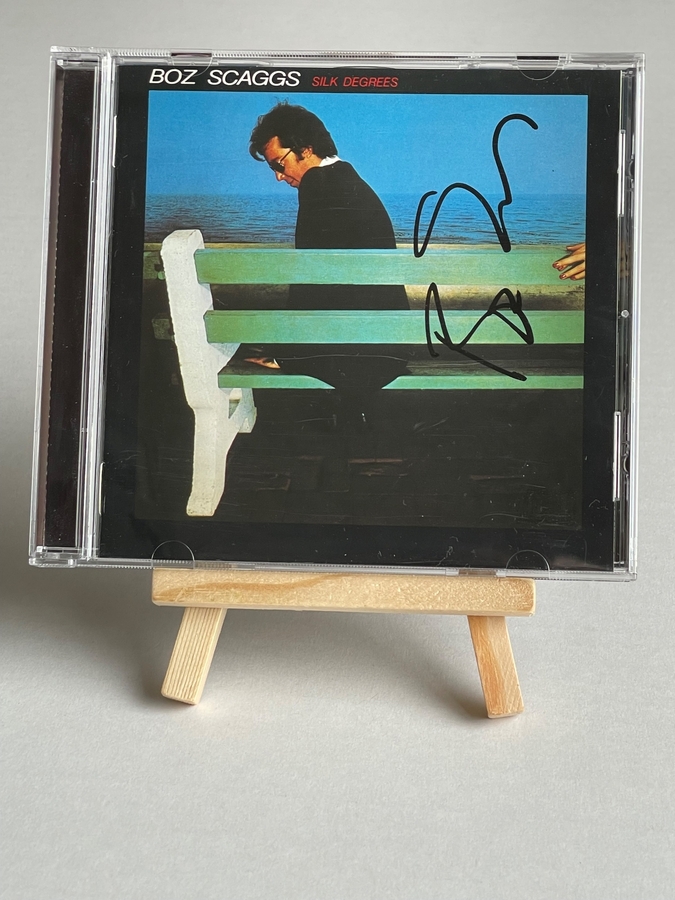 Boz Scaggs - Silk Degrees Cd. Signed by Boz Scaggs