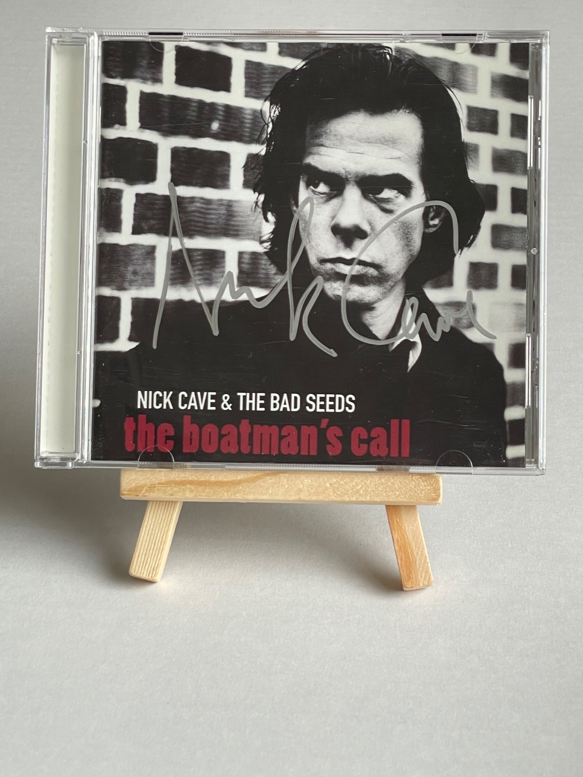 Nick Cave and the Bad Seeds Cd - The Boatman’s Call Cd. Signed by Nick Cave