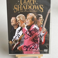 Cliff Richard and the Shadows - The Final Reunion DVD. Signed by Cliff Richard, Bruce Welch, Brian Bennett and Hank Marvin