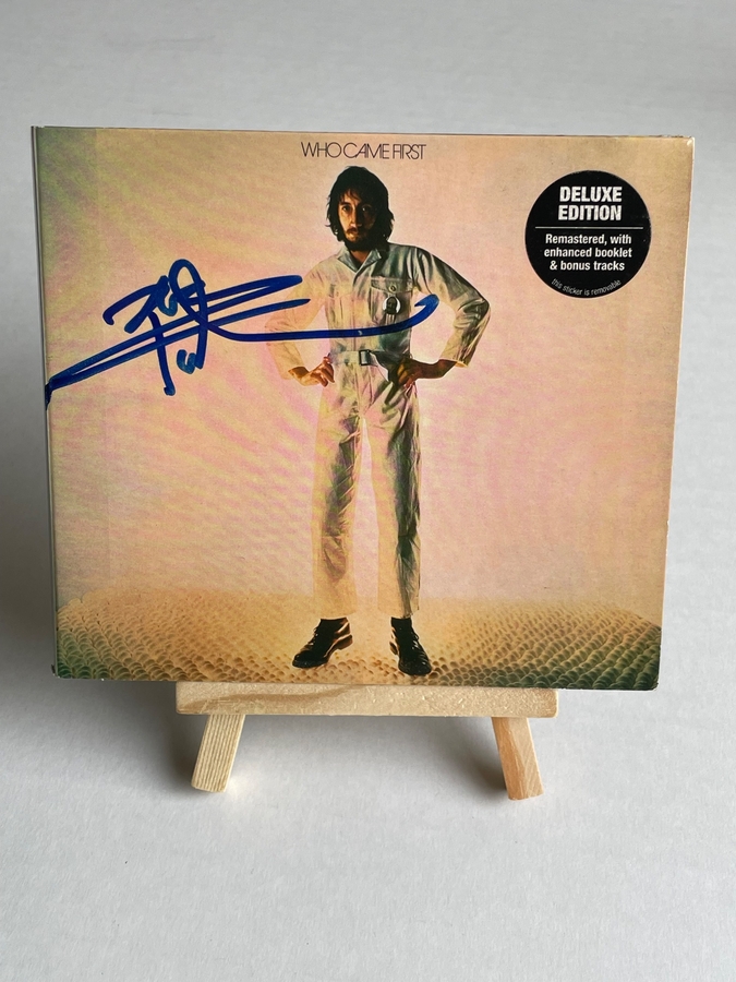 Pete Townsend - Who Came First CD. Signed by Pete Townsend