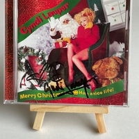 Cyndi Lauper - Merry Christmas. Signed by Cyndi Lauper