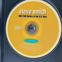 Steve Smith - Drumset Technique DVD. Signed by Steve Smith and Vic Firth