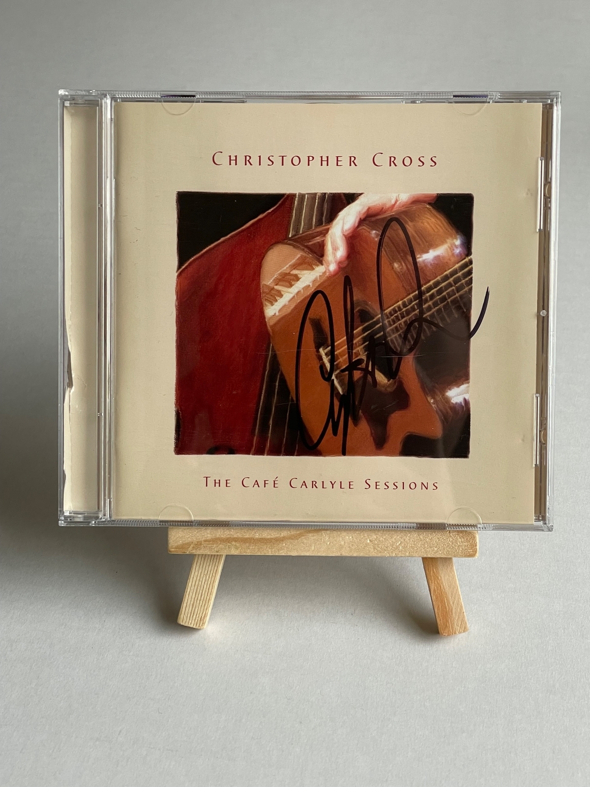 Christopher Cross - The Cafe Carlyle Sessions CD. Signed by Christopher Cross