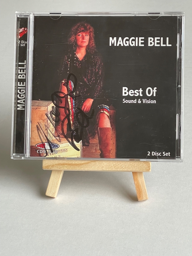 Maggie Bell - Best of Sound and Vision Cd. Signed by Maggie Bell