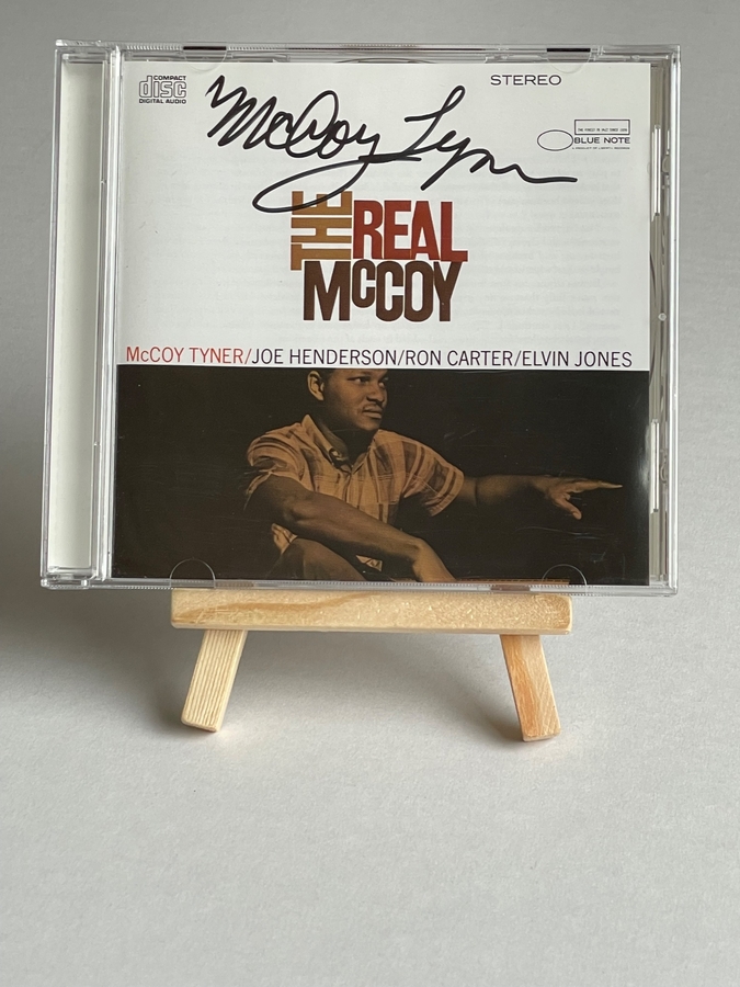 McCoy Tyner - The Real McCoy CD. Signed by McCoy Tyner