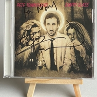Pete Townsend - Empty Glass CD. Signed by Pete Townsend, dedicated to Nigel
