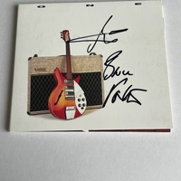The Jam - Direction, Reaction, Creation CD box set. Signed by Bruce Foxton and Rick Buckler twice. Once dedicated to Nigel