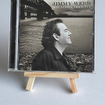 Jimmy Webb - Just Across The River CD. Signed by Jimmy Webb