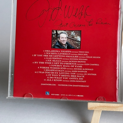 Jimmy Webb - Twilight of the Renegades CD. Signed by Jimmy Webb