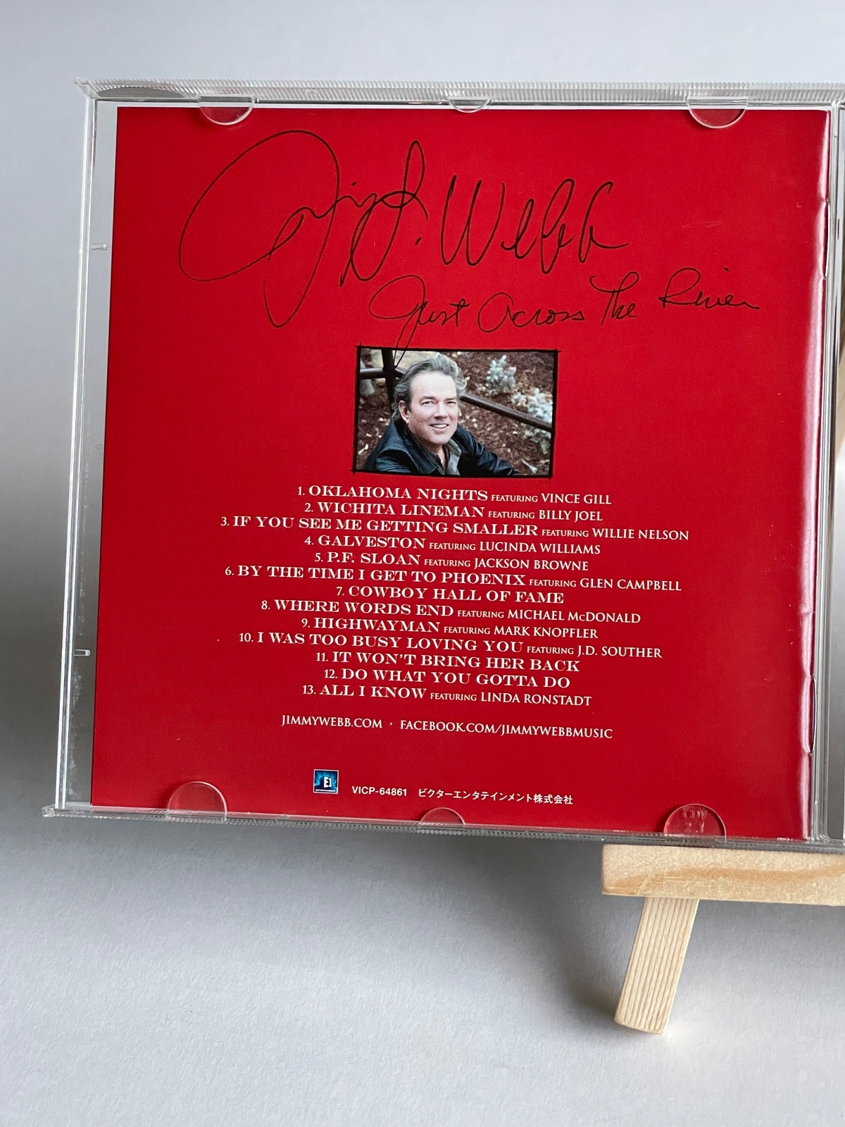 Jimmy Webb - Twilight of the Renegades CD. Signed by Jimmy Webb