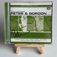 Peter & Gordon - The Ultimate Peter & Gordon CD. Signed by Peter Asher