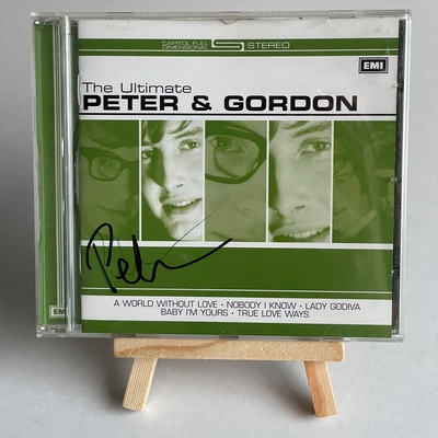 Peter & Gordon - The Ultimate Peter & Gordon CD. Signed by Peter Asher