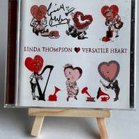 Linda Thompson - Versatile Heart CD. Signed by Linda Thompson