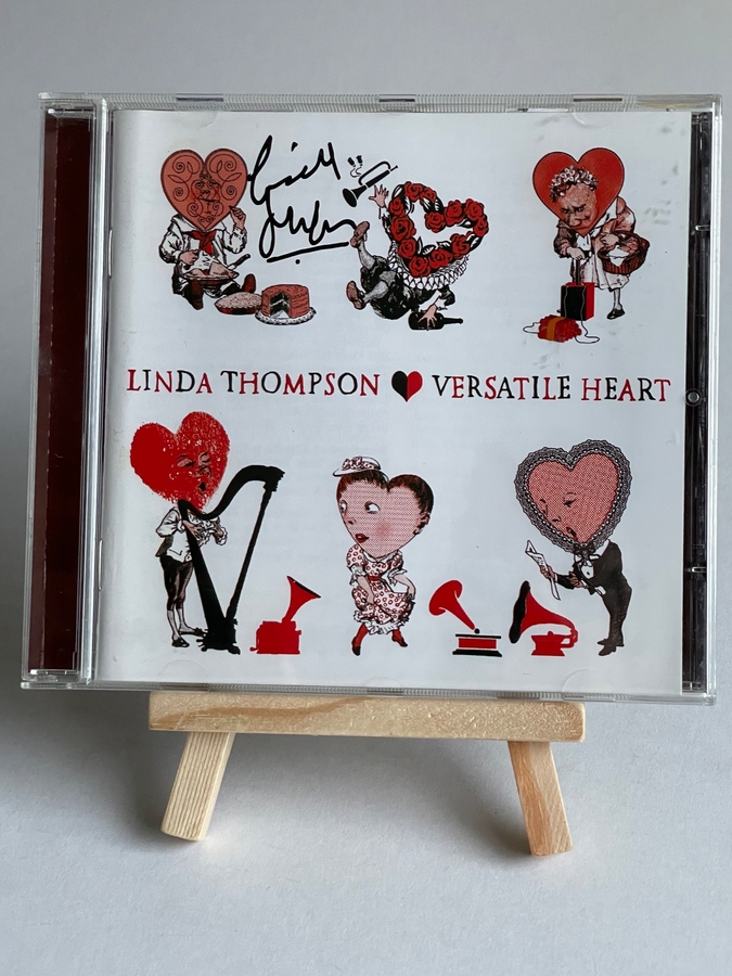 Linda Thompson - Versatile Heart CD. Signed by Linda Thompson