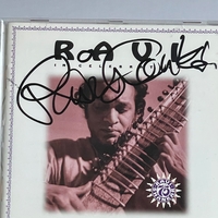 Ravi Shankar - Highlights CD. Signed by Ravi Shankar