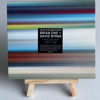 Brian Eno + David Byrne - My Life In The Bush Of Ghosts Cad. Signed by Brian Eno