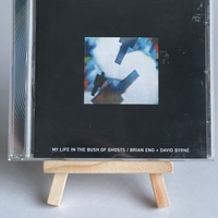 Brian Eno + David Byrne - My Life In The Bush Of Ghosts Cad. Signed by Brian Eno