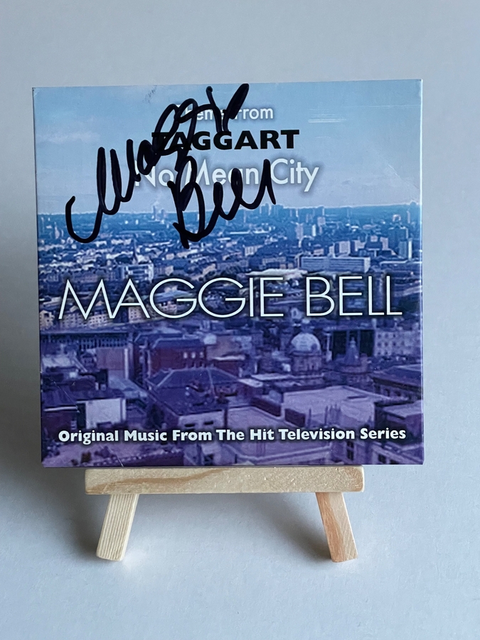 Maggie Bell - No Mean City  XD. Signed by Maggie Bell