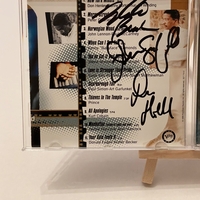Herbie Hancock - The New Standard CD. Believed to be signed by Michael Brecker, John Schofield, Dave Holland and Herbie Hancock