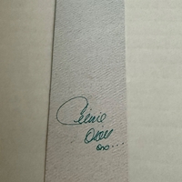 Celine Dion - signed bookmark.