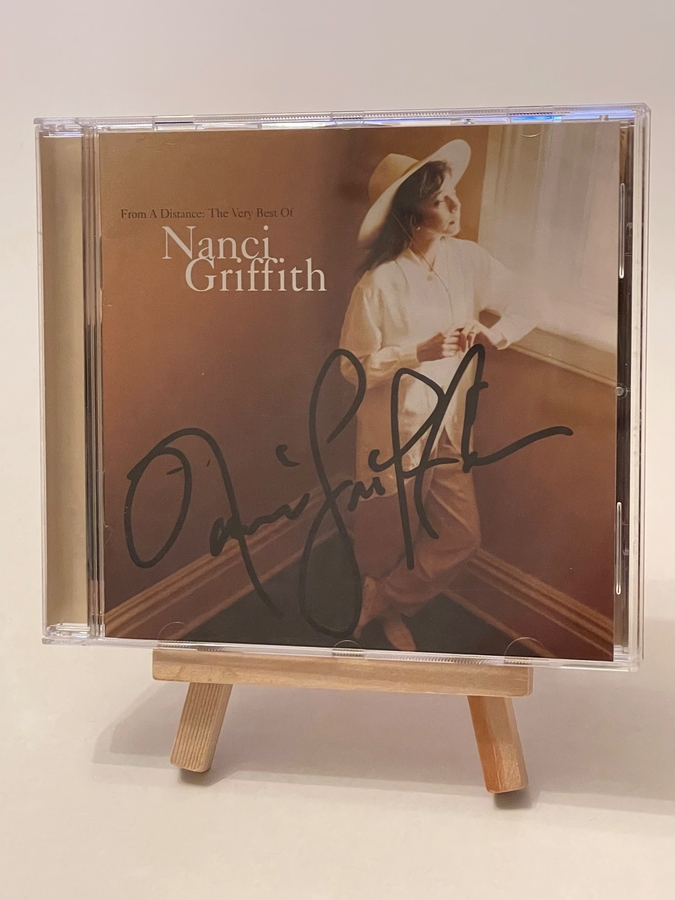 Nanci Griffith - From A Distance, The Very Best Of CD. Signed by Nanci Griffith