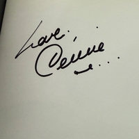 Celine Dion Programme - signed Twice by Celine Dion.