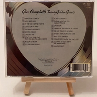 Glen Campbell - Twenty Golden Greats CD. Signed by Glen Campbell