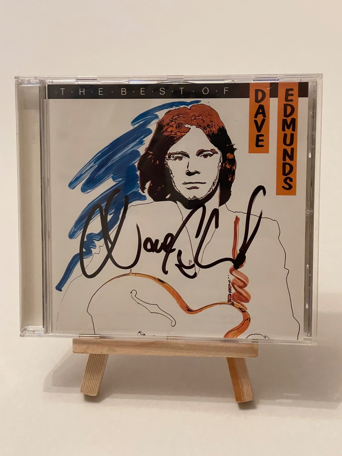 Dave Edmunds - The Best Of CD. Signed by Dave Edmunds