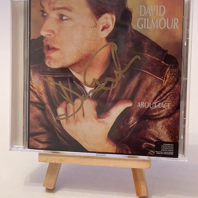 David Gilmour - About Face CD. Signed by David Gilmour